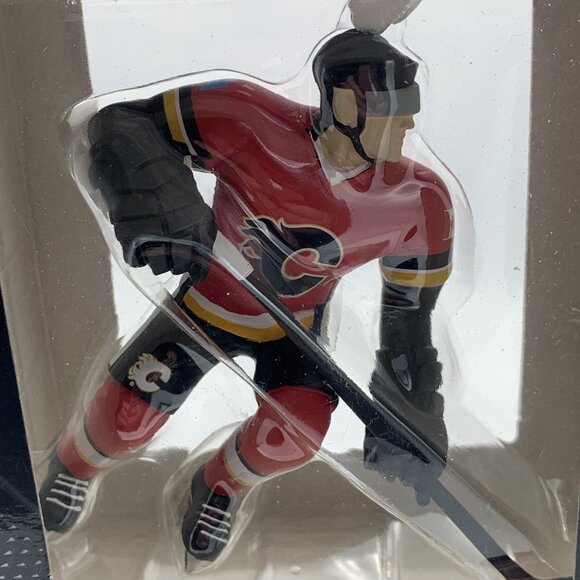 Hallmark NHL Calgary Flames Christmas Tree Ornament - Hockey Player - Picture 3 of 5